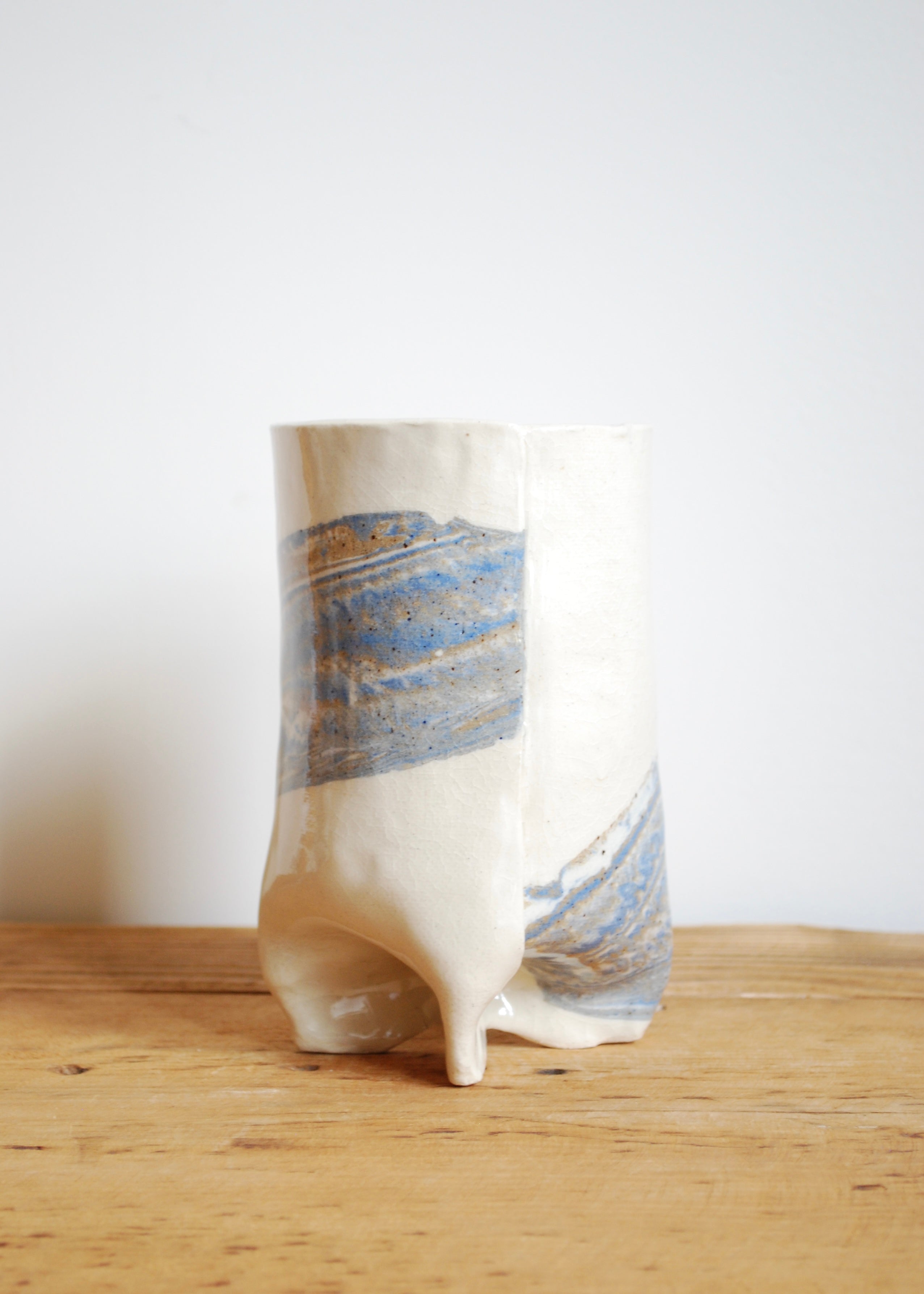 Pressed Marbled Streak Planter