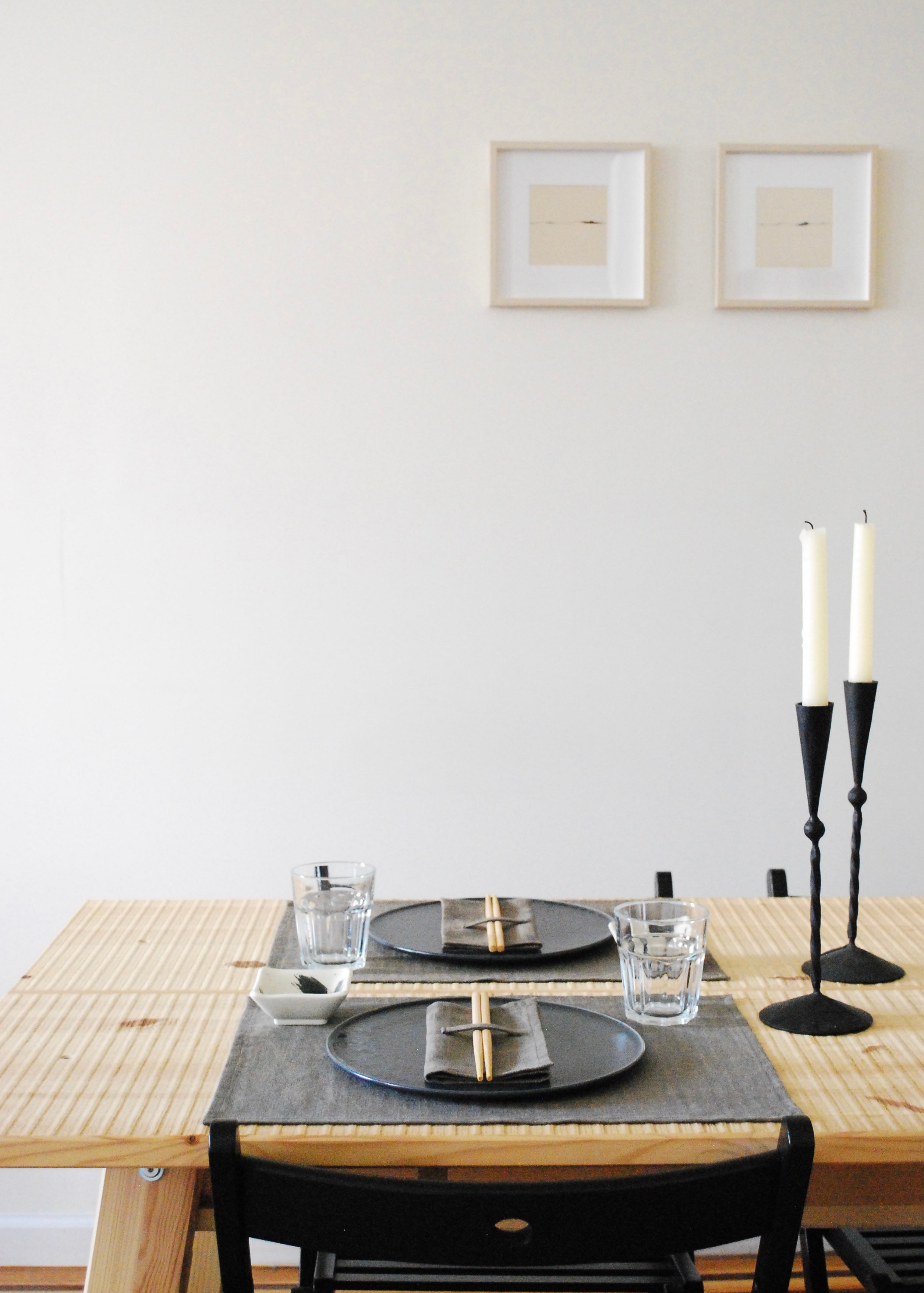 Three Fold Linen Napkin Set