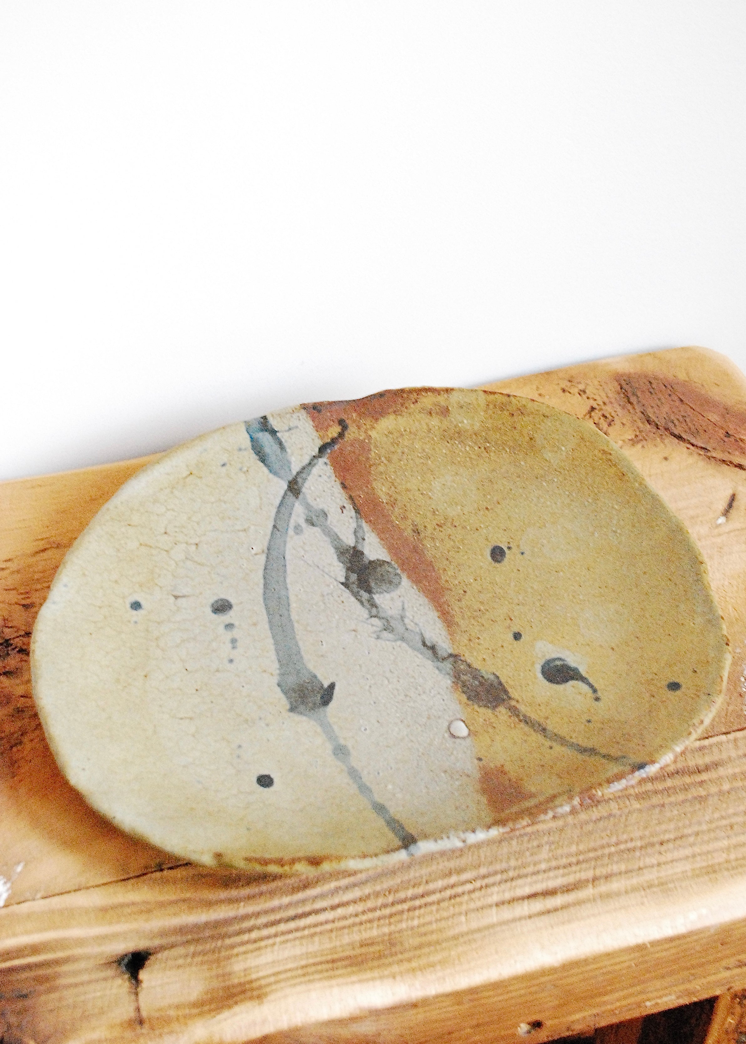 Splattered Studio Plate