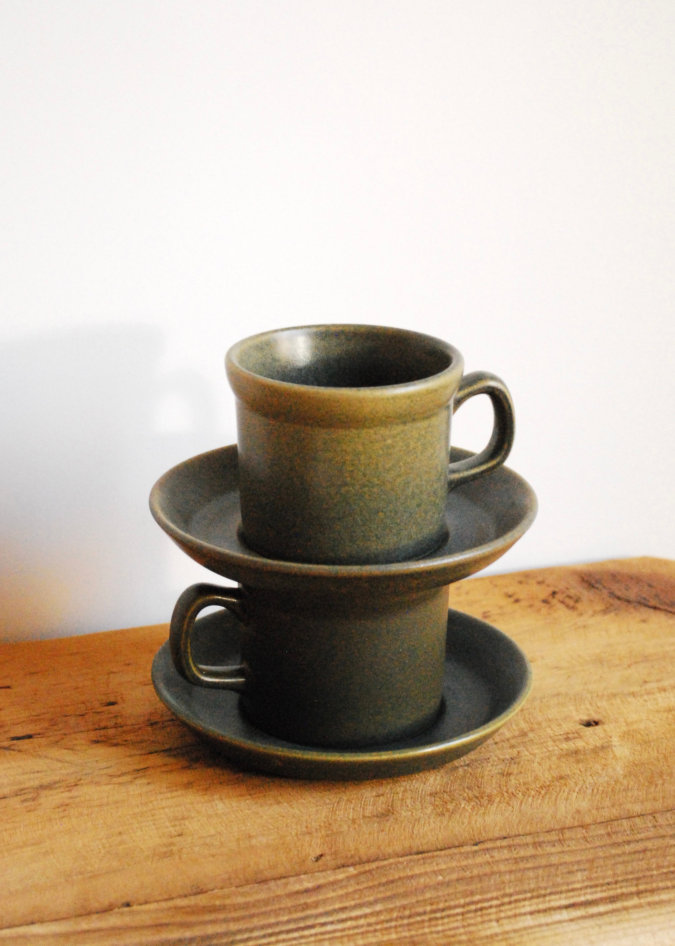 antique ceramic green greenwood Wedgwood cup saucer set tea coffee mug