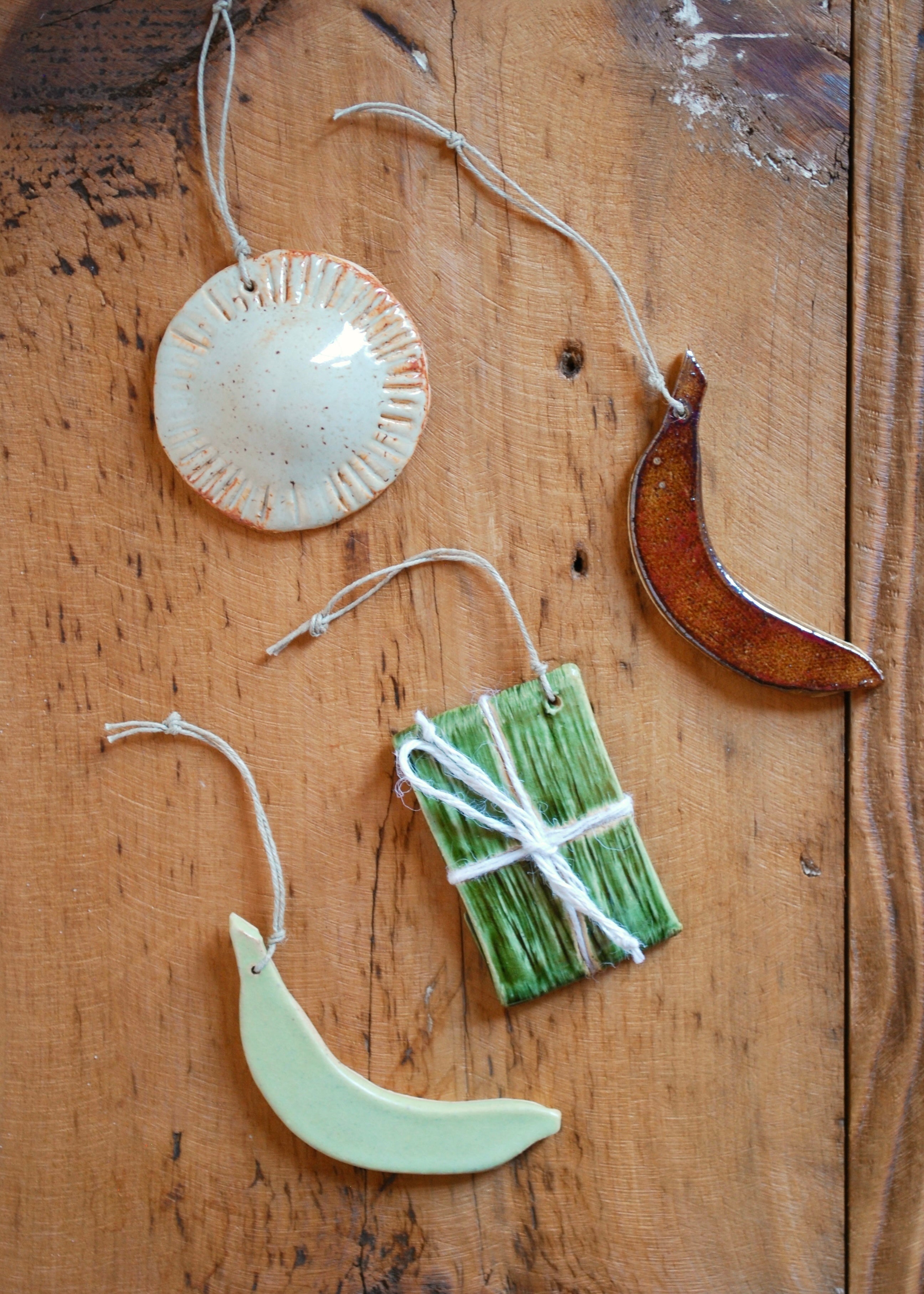 Dominican Ceramic Ornaments