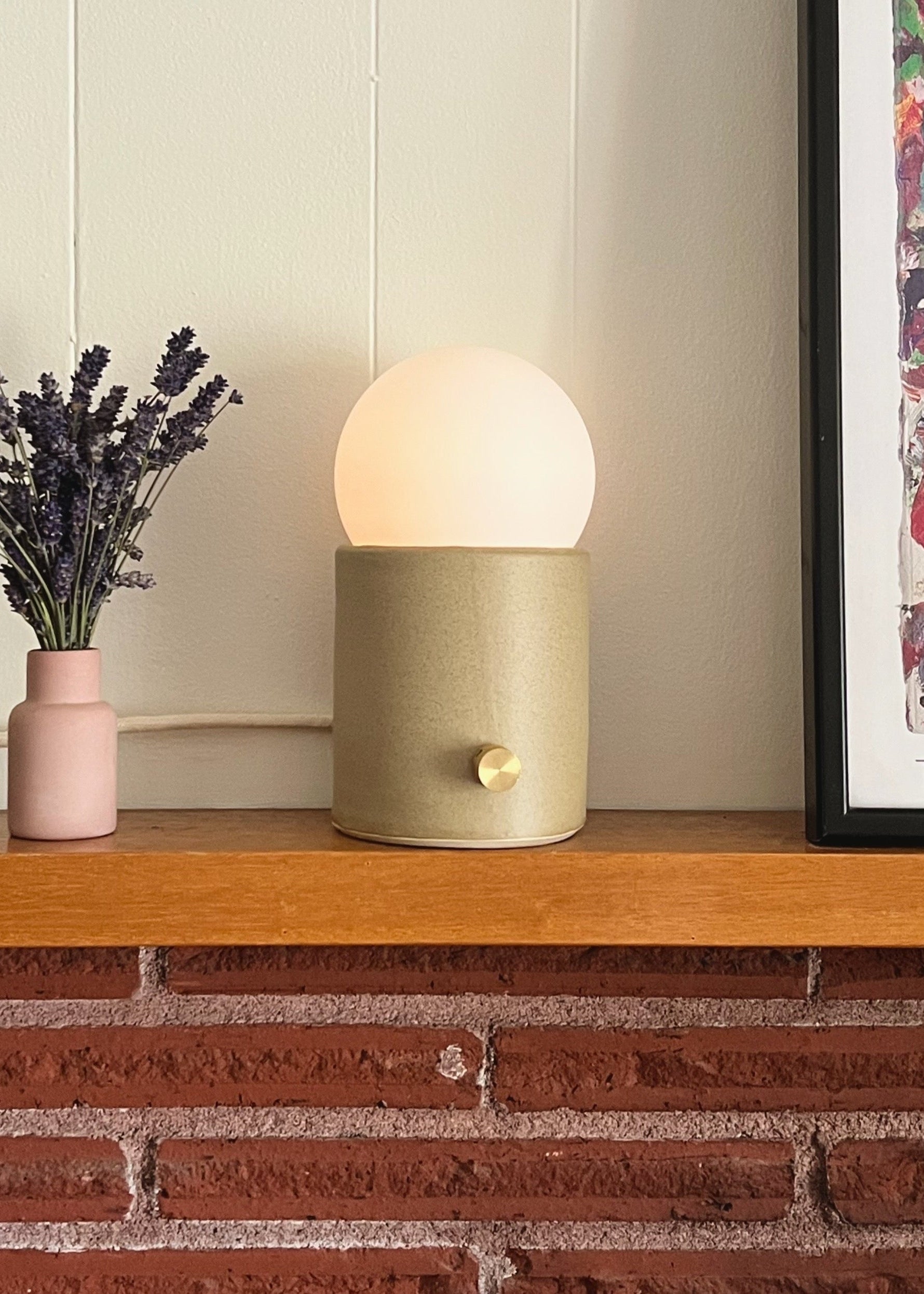 Mini Pillar Lamp - Dune