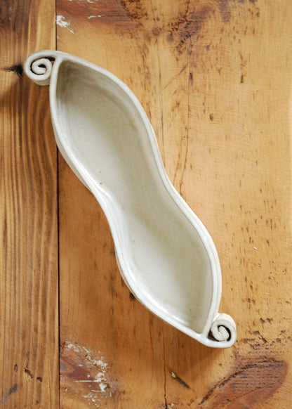 Rustic White Dish