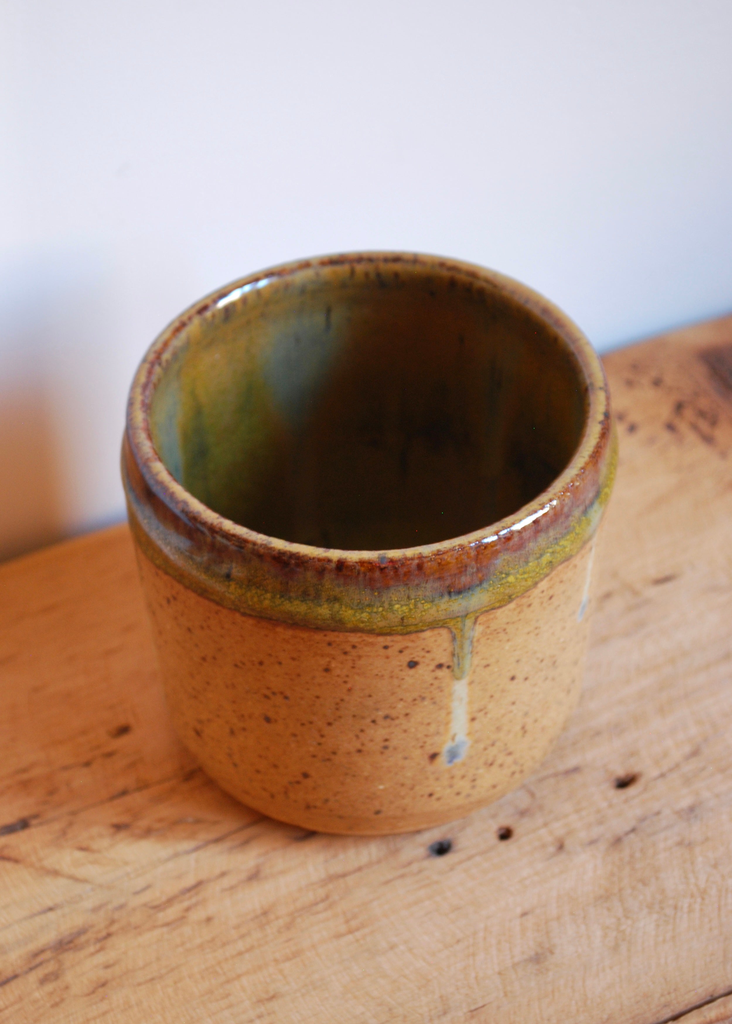Studio Speckled Drop In Planter