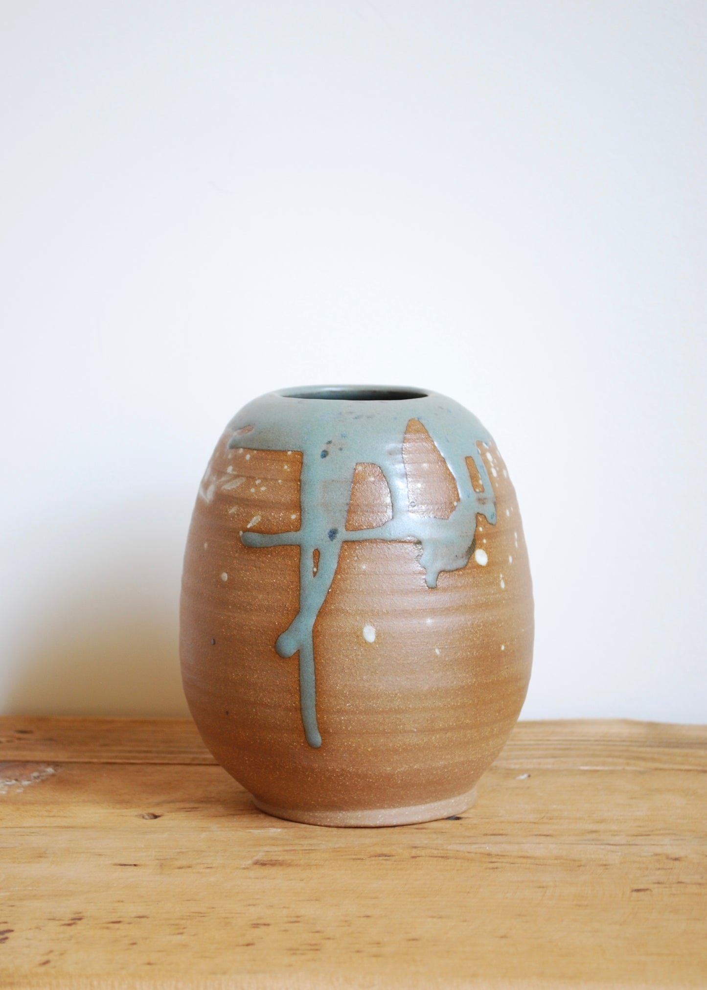 Splattered Spherical Vase