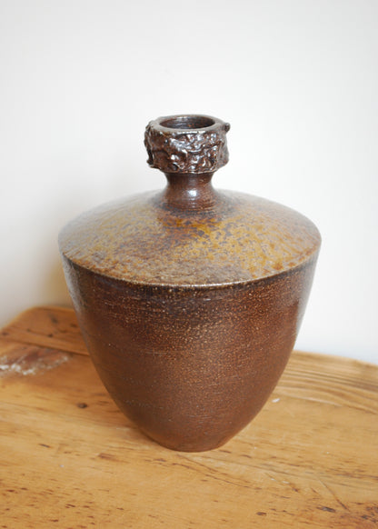 Soda Fired Cone Vase