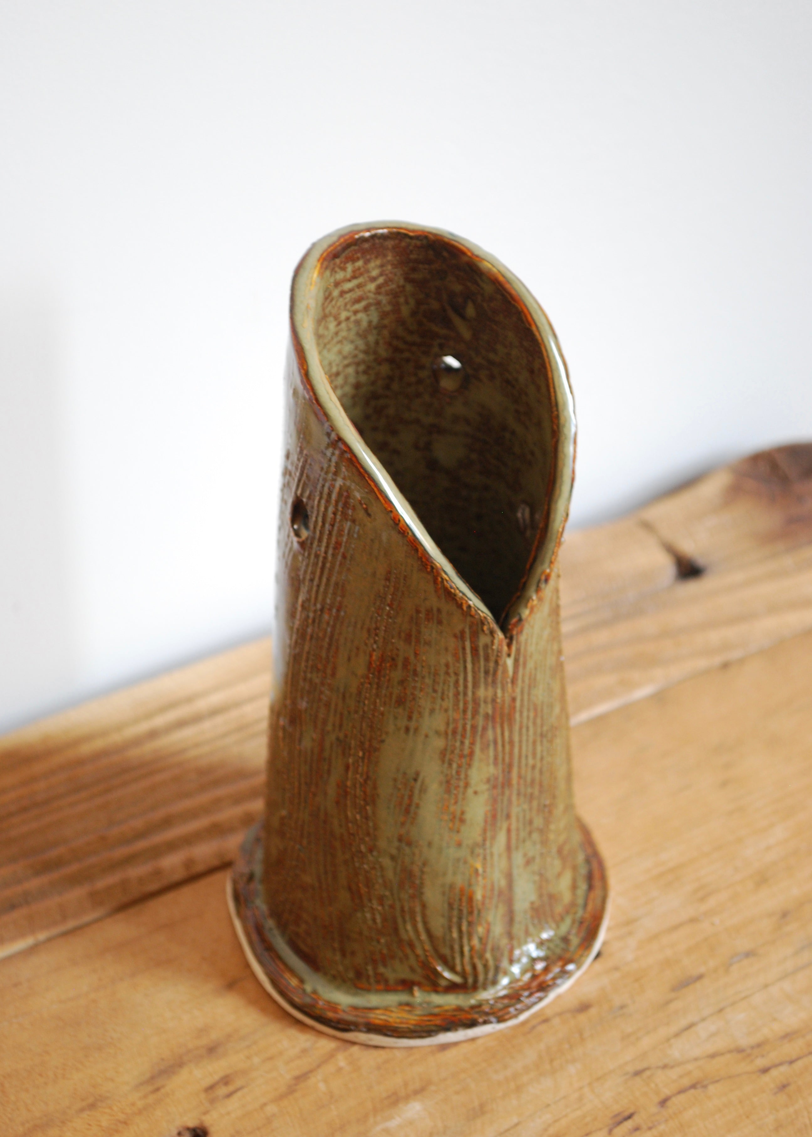 Textured Trunk Vase