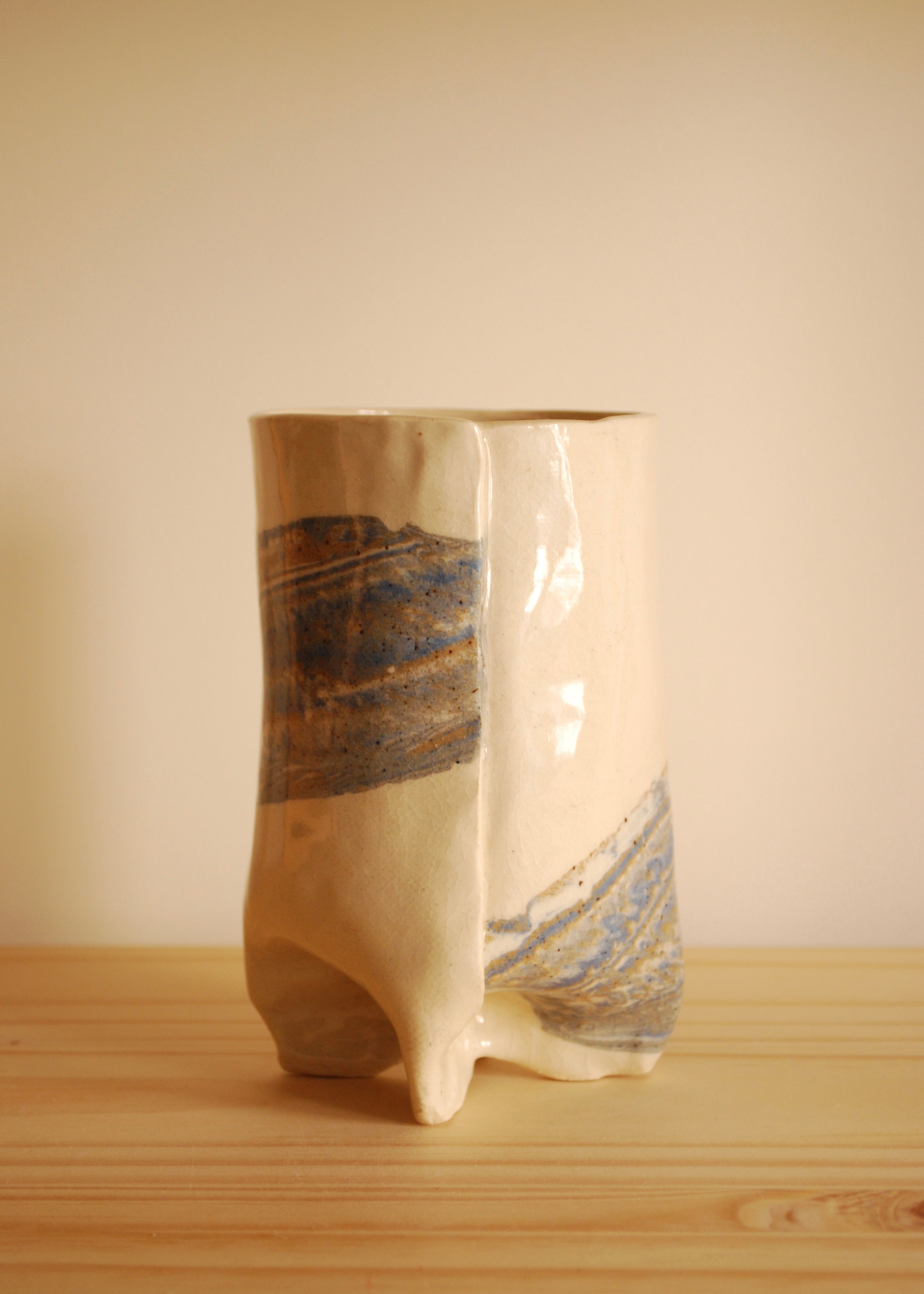Pressed Marbled Streak Planter