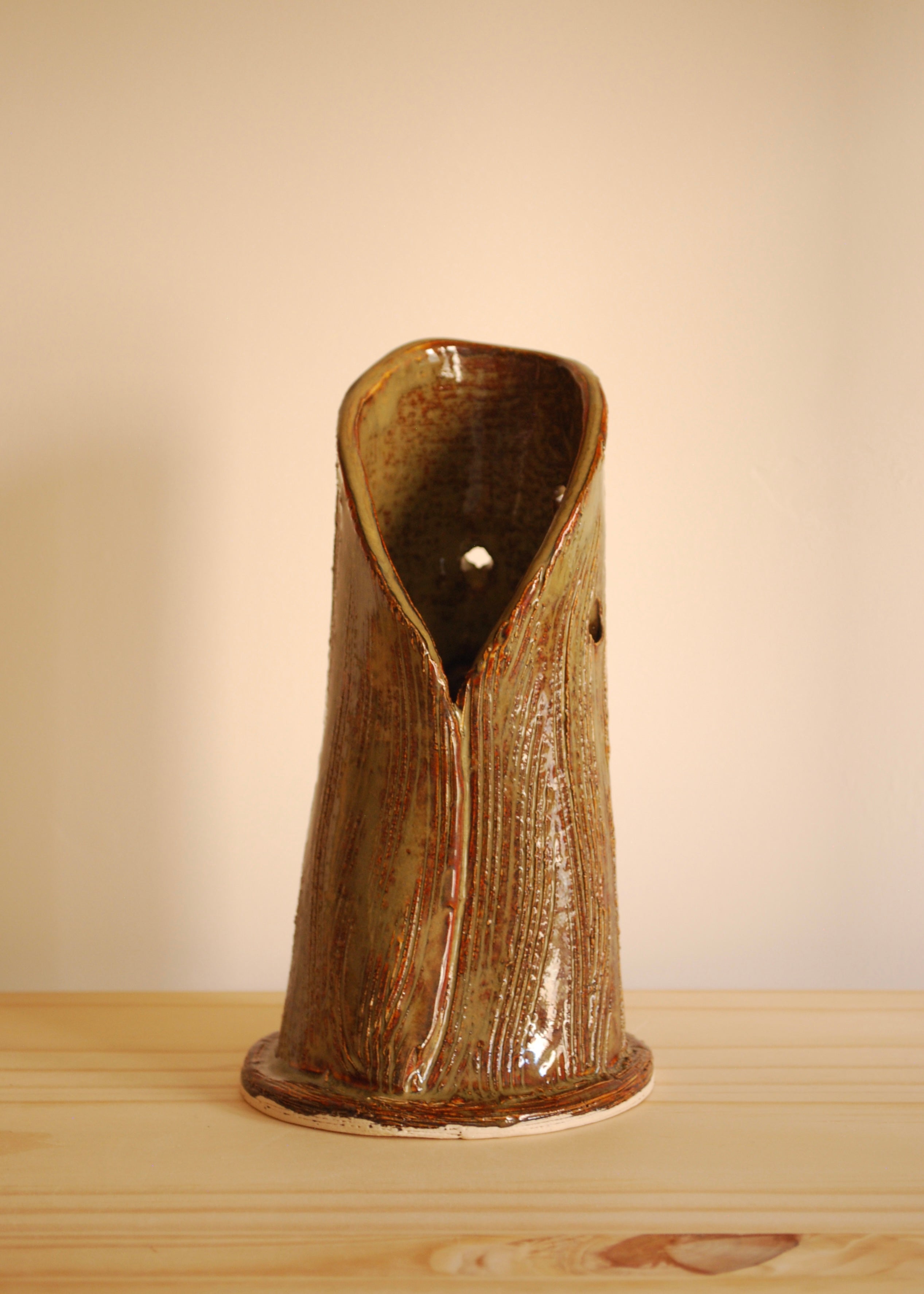 Textured Trunk Vase