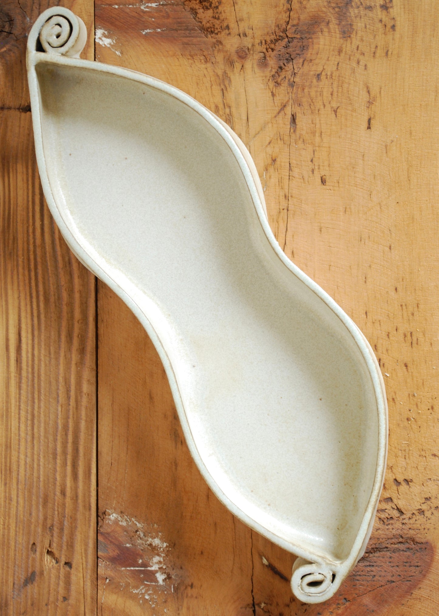 Rustic White Dish