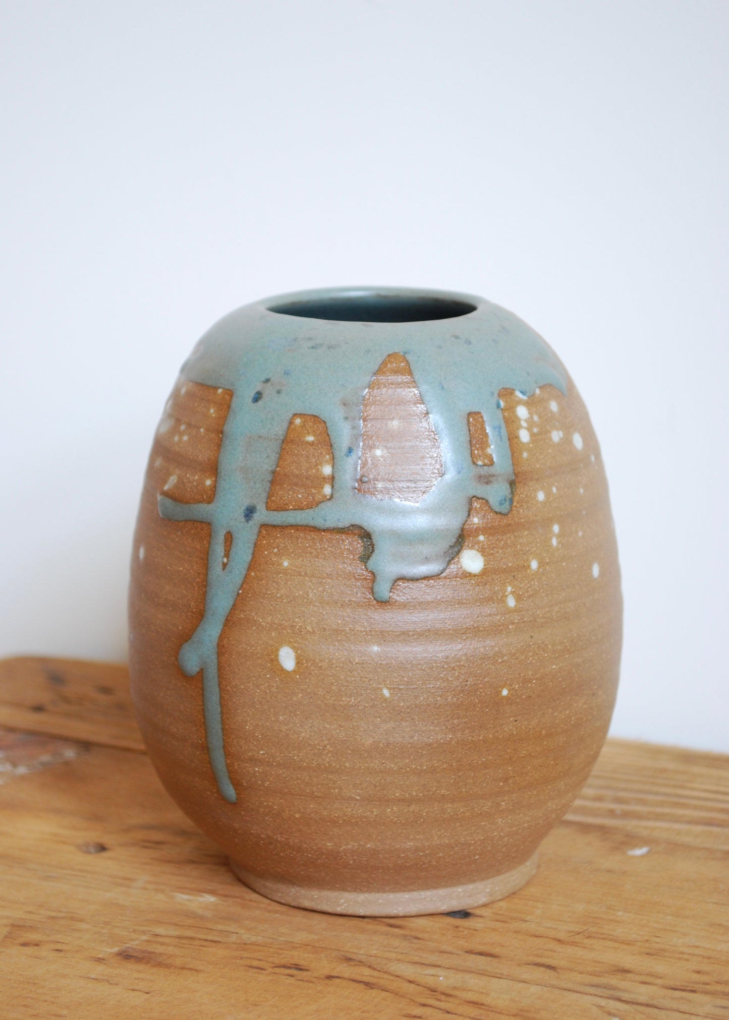 Splattered Spherical Vase