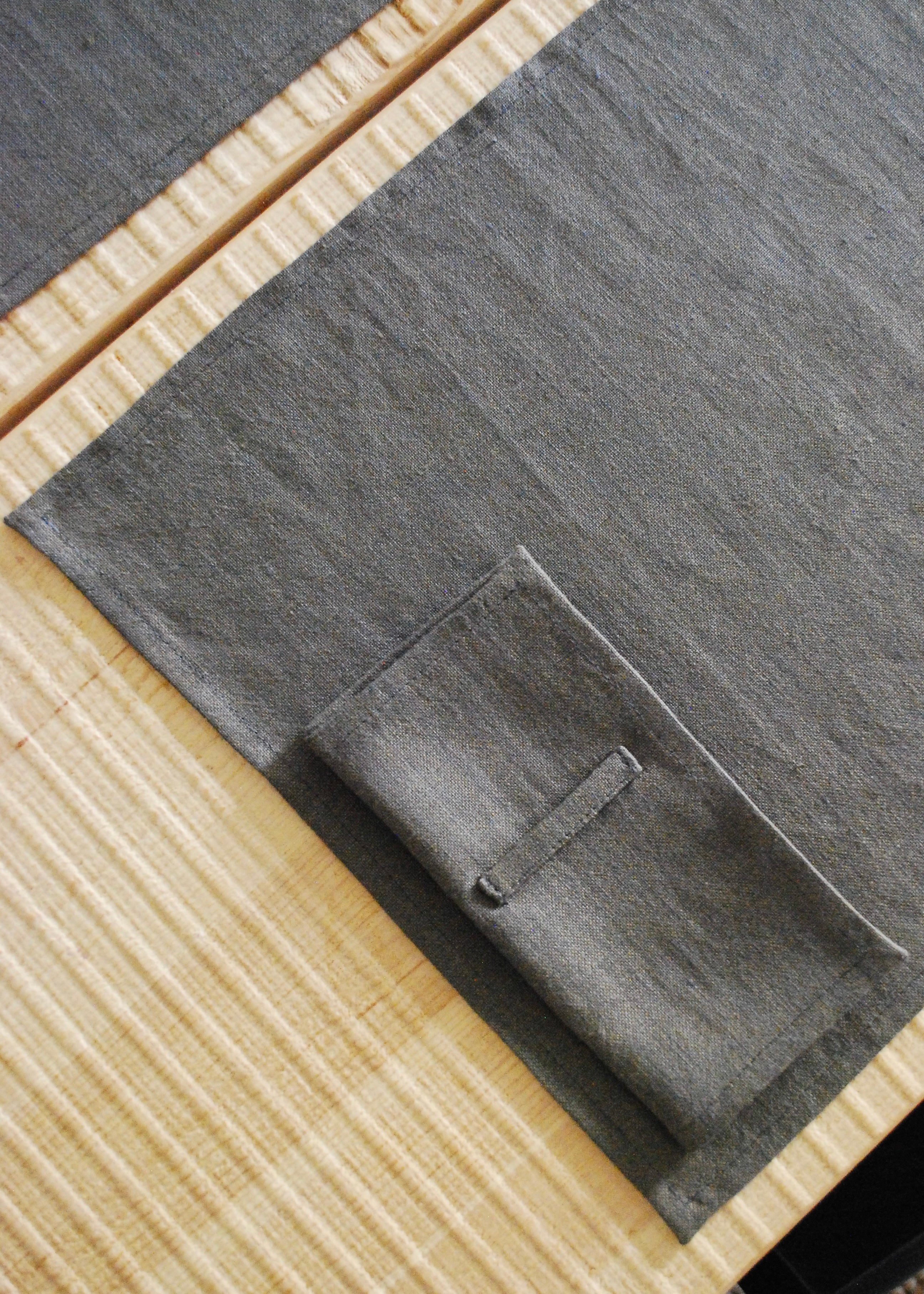 handmade linen placemats made to order