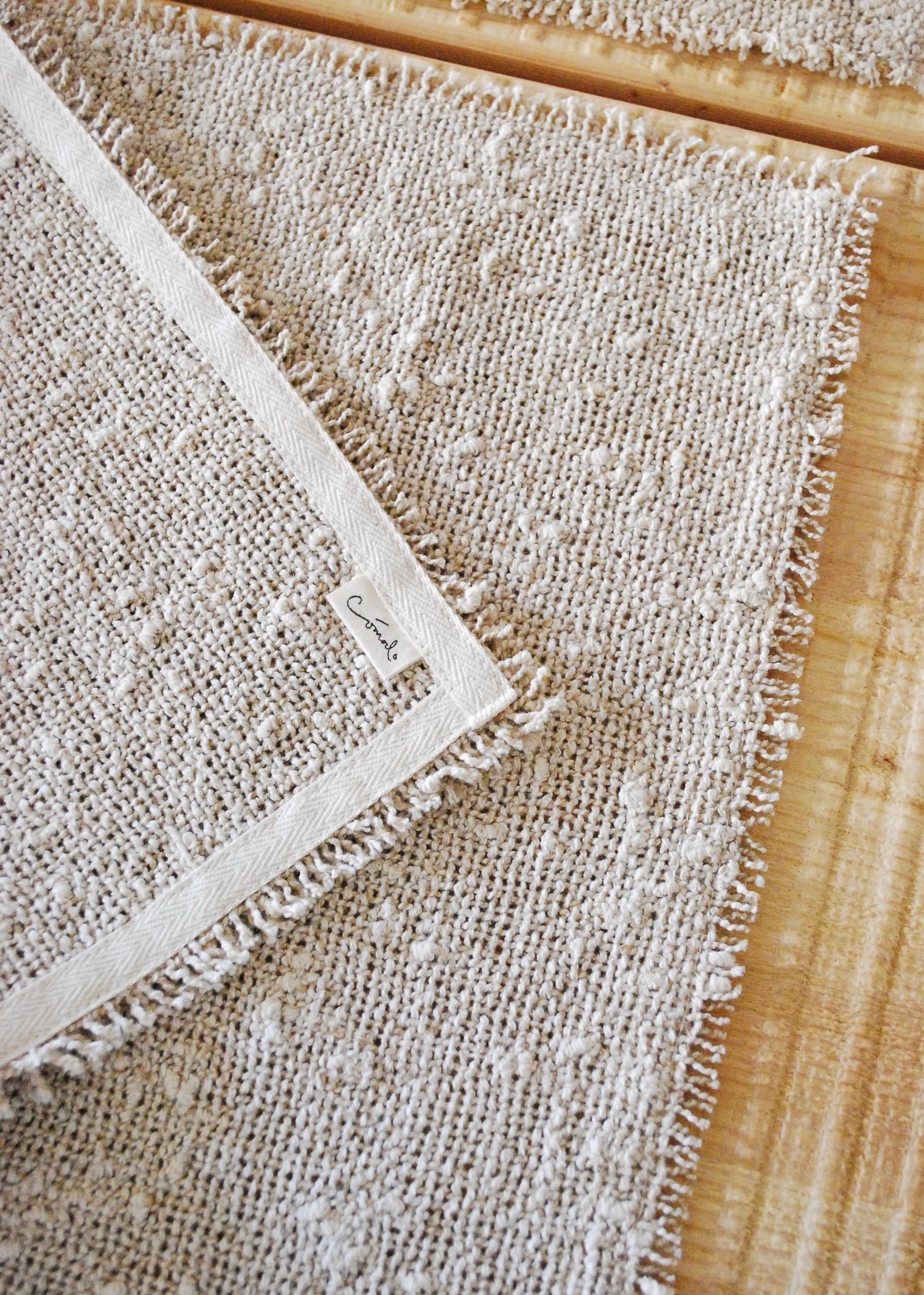 Rustic Weave Linen Placemat Set