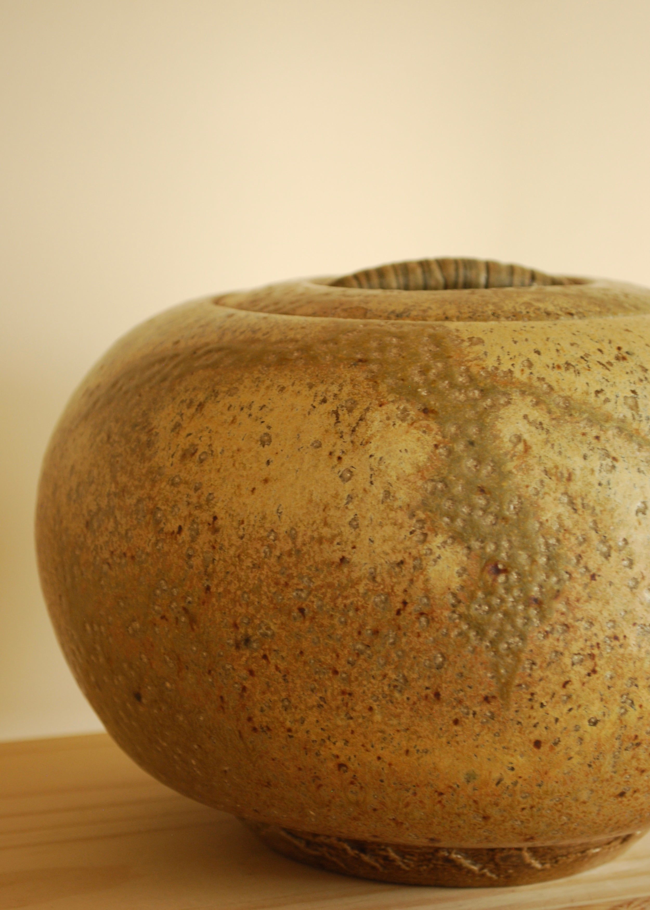 Textured Lidded Vessel