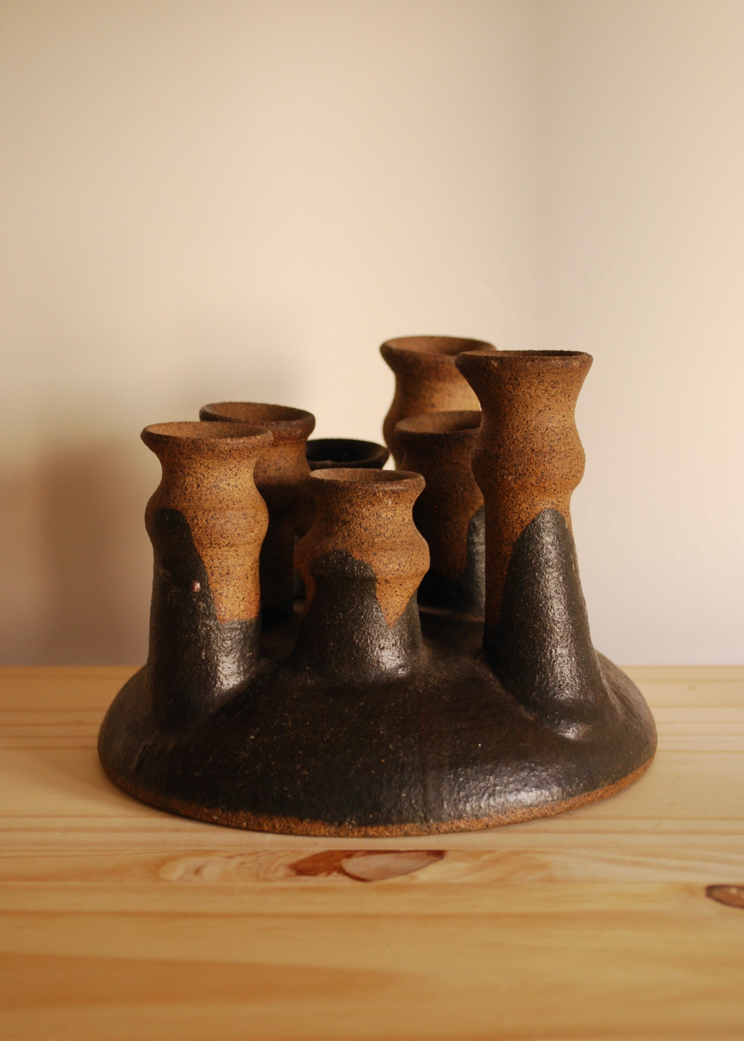 Studio Ceramic Candelabra