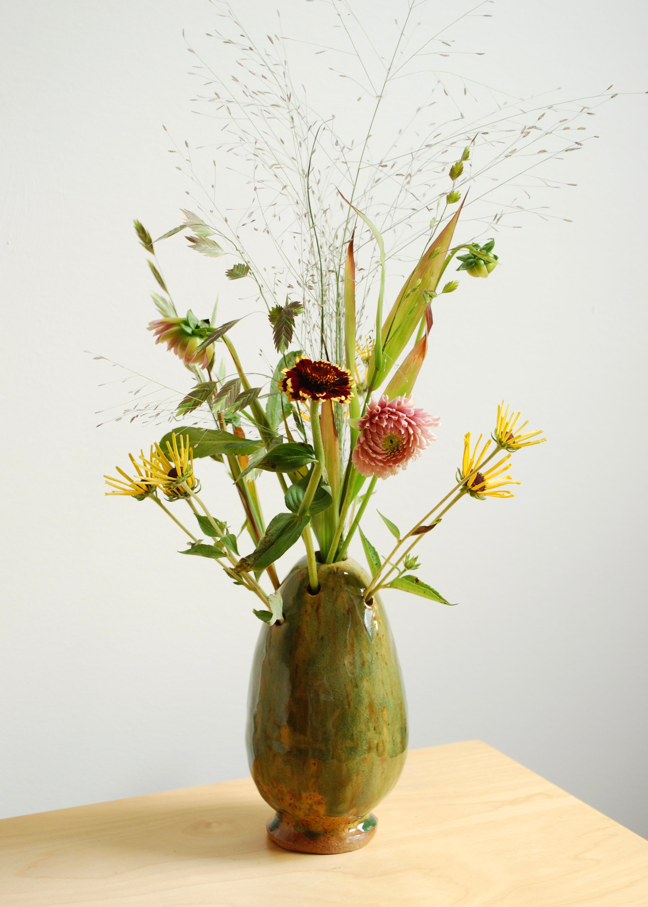 Ovoid Stem Vase