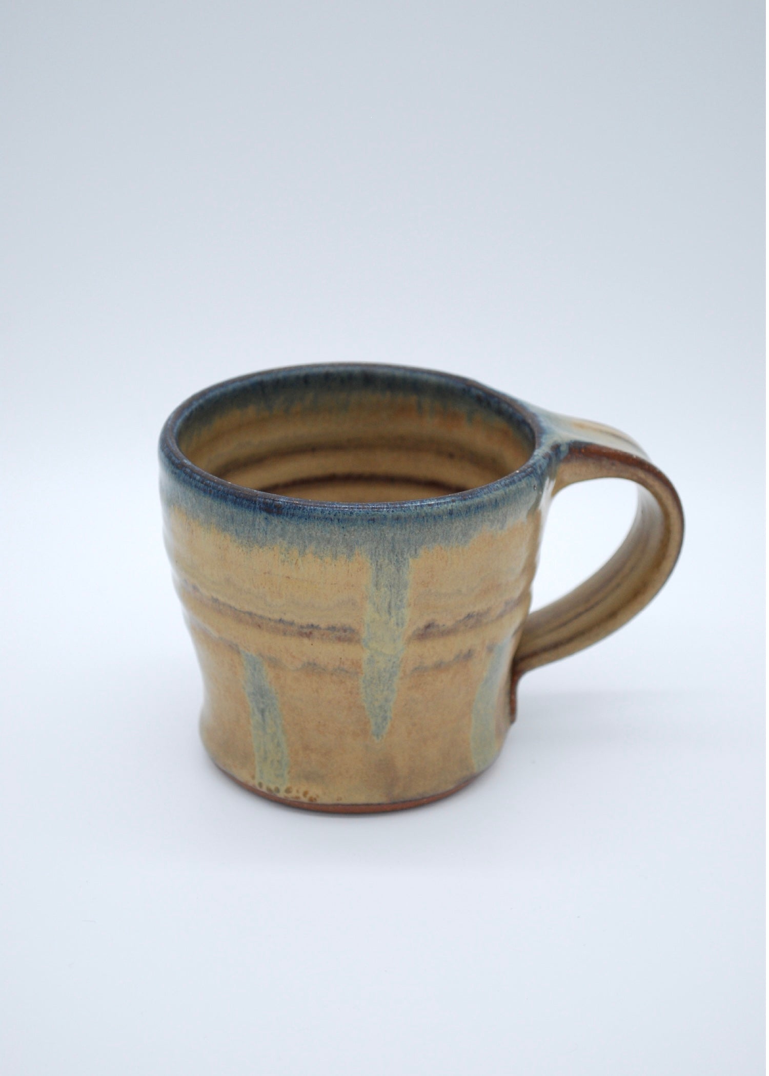 Desert Blue Rimmed Mug