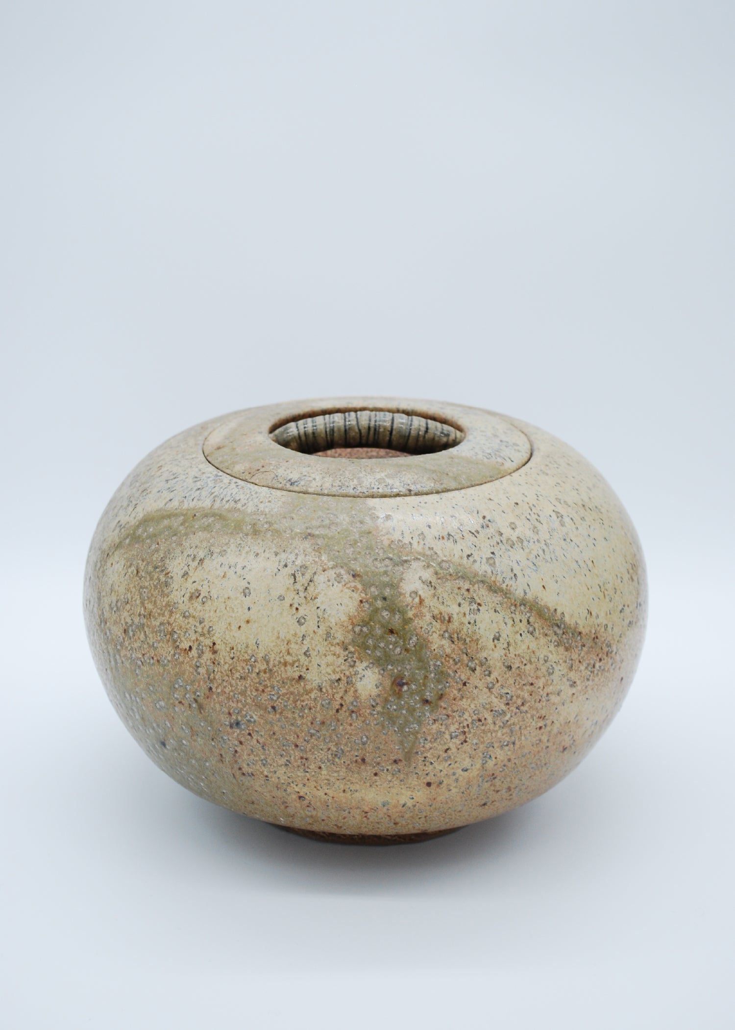 Textured Lidded Vessel